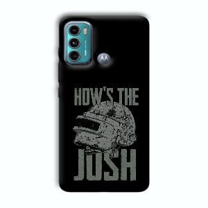 How's The Josh Phone Customized Printed Back Cover for Motorola G40 Fusion