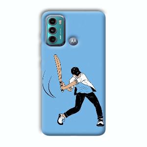 Cricketer Phone Customized Printed Back Cover for Motorola G40 Fusion