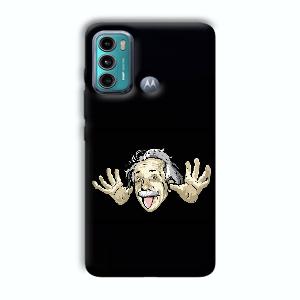 Einstein Phone Customized Printed Back Cover for Motorola G40 Fusion