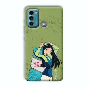 Tougher Phone Customized Printed Back Cover for Motorola G40 Fusion