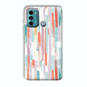 Light Paint Stroke Phone Customized Printed Back Cover for Motorola G40 Fusion