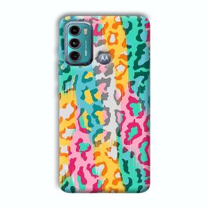 Colors Phone Customized Printed Back Cover for Motorola G40 Fusion