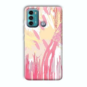 Pink Pattern Designs Phone Customized Printed Back Cover for Motorola G40 Fusion