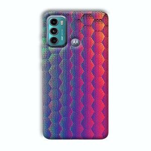 Vertical Design Customized Printed Back Cover for Motorola G40 Fusion