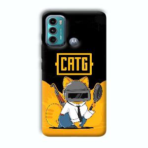 CATG Phone Customized Printed Back Cover for Motorola G40 Fusion