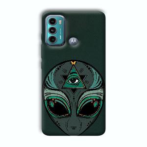 Alien Phone Customized Printed Back Cover for Motorola G40 Fusion