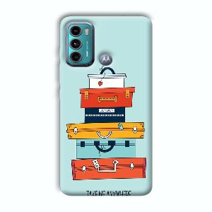 Take Me Anywhere Phone Customized Printed Back Cover for Motorola G40 Fusion