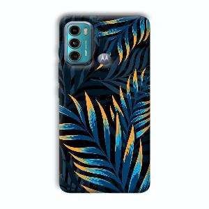 Mountain Leaves Phone Customized Printed Back Cover for Motorola G40 Fusion