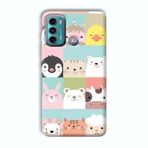 Kittens Phone Customized Printed Back Cover for Motorola G40 Fusion