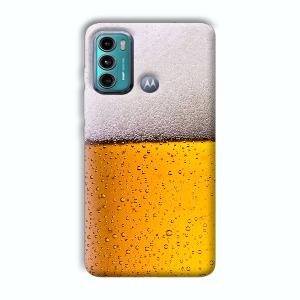 Beer Design Phone Customized Printed Back Cover for Motorola G40 Fusion