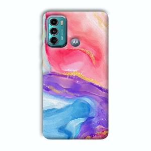 Water Colors Phone Customized Printed Back Cover for Motorola G40 Fusion