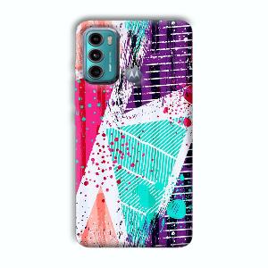Paint  Phone Customized Printed Back Cover for Motorola G40 Fusion
