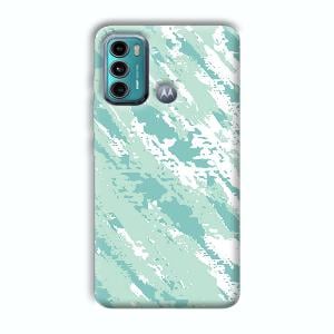 Sky Blue Design Phone Customized Printed Back Cover for Motorola G40 Fusion