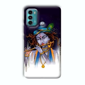 Krishna Phone Customized Printed Back Cover for Motorola G40 Fusion
