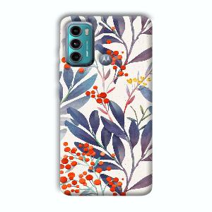 Cherries Phone Customized Printed Back Cover for Motorola G40 Fusion