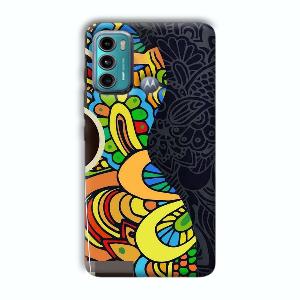 Pattern   Phone Customized Printed Back Cover for Motorola G40 Fusion