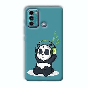 Panda  Phone Customized Printed Back Cover for Motorola G40 Fusion