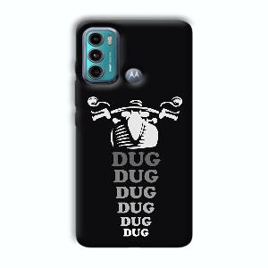 Dug Phone Customized Printed Back Cover for Motorola G40 Fusion