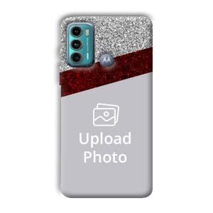 Sparkle Customized Printed Back Cover for Motorola G60