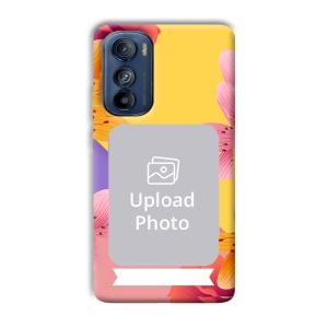 Colorful Flowers Customized Printed Back Cover for Motorola