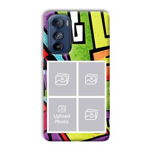 Pop of Colors Customized Printed Back Cover for Motorola