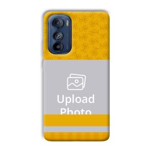 Mustard Flowers Customized Printed Back Cover for Motorola Edge 30