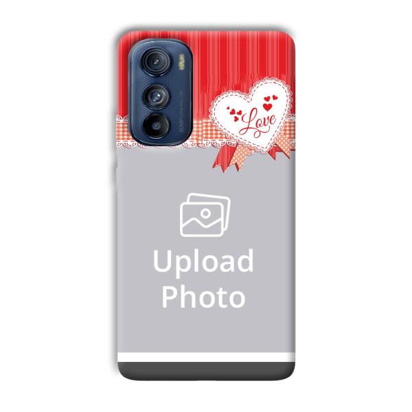 Valentine Customized Printed Back Cover for Motorola Edge 30