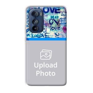 Love   Customized Printed Back Cover for Motorola Edge 30