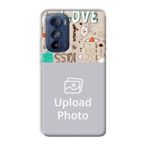 Love Customized Printed Back Cover for Motorola Edge 30