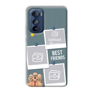 Best Friends Customized Printed Back Cover for Motorola Edge 30