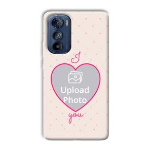 I Love You Customized Printed Back Cover for Motorola
