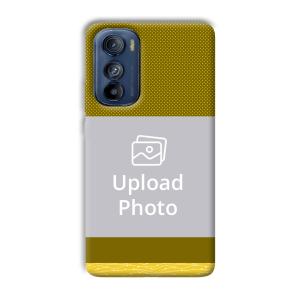 Yellowish Design Customized Printed Back Cover for Motorola