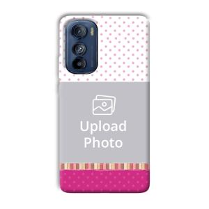 Baby Pink Design Customized Printed Back Cover for Motorola