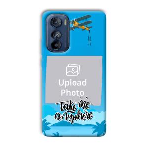 Take Me Anywhere Travel Customized Printed Back Cover for Motorola