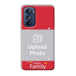 Happy Family Customized Printed Back Cover for Motorola