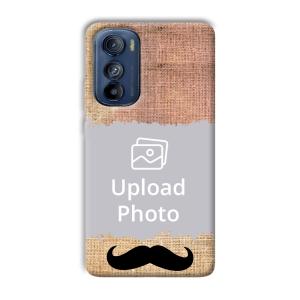 Moustache Customized Printed Back Cover for Motorola