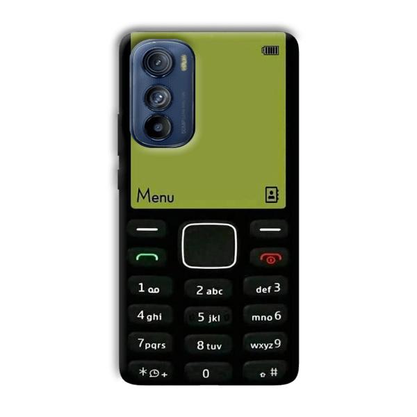 Nokia Feature Phone Customized Printed Back Cover for Motorola