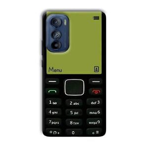 Nokia Feature Phone Customized Printed Back Cover for Motorola Edge 30