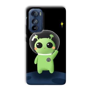 Alien Character Phone Customized Printed Back Cover for Motorola Edge 30