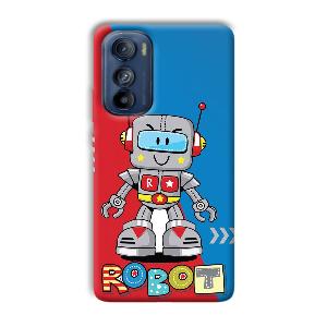 Robot Phone Customized Printed Back Cover for Motorola