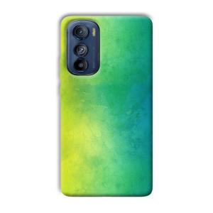 Green Pattern Phone Customized Printed Back Cover for Motorola