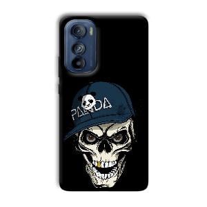 Panda & Skull Phone Customized Printed Back Cover for Motorola Edge 30