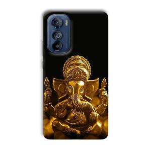 Ganesha Idol Phone Customized Printed Back Cover for Motorola Edge 30