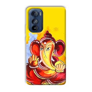 Ganesha Ji Phone Customized Printed Back Cover for Motorola Edge 30
