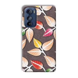 Leaves Phone Customized Printed Back Cover for Motorola