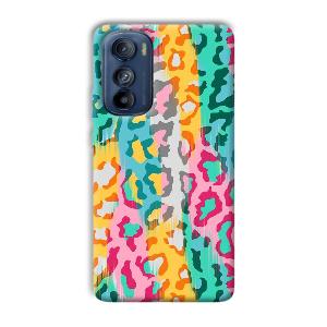 Colors Phone Customized Printed Back Cover for Motorola Edge 30