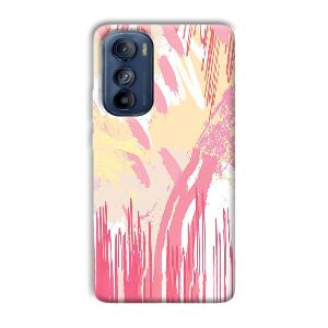Pink Pattern Designs Phone Customized Printed Back Cover for Motorola Edge 30