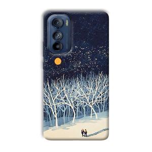 Windy Nights Phone Customized Printed Back Cover for Motorola Edge 30