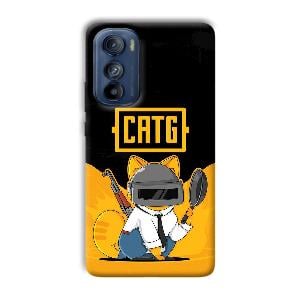 CATG Phone Customized Printed Back Cover for Motorola Edge 30