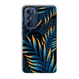 Mountain Leaves Phone Customized Printed Back Cover for Motorola Edge 30